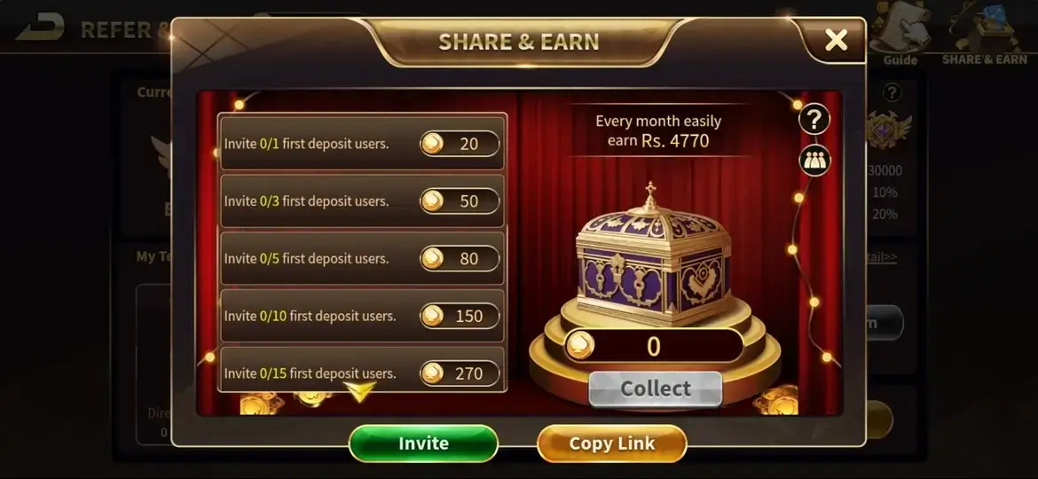 Royal Casino withdrawal page